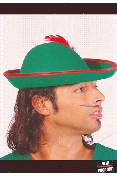 OMZ 1Pc Robin Hood Hat Boys Children Montessori Developing Educational Toys