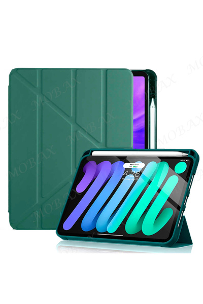 UnDePlus Apple iPad Air 13inç M2 2024 Uyumlu Kalem Şarj Bölmeli Case A2898 A2...