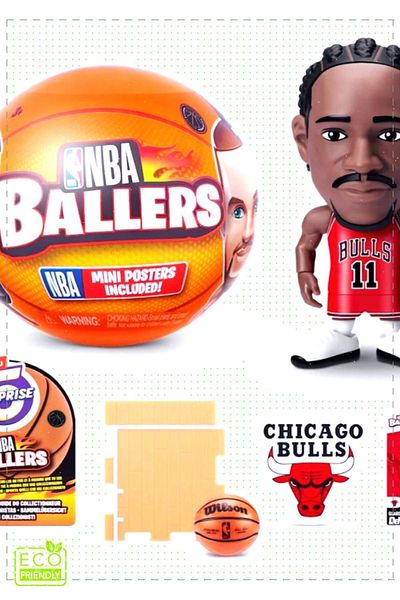 OMZ NBA Ballers - Montessori Training Toy Pack for Girls and Boys
