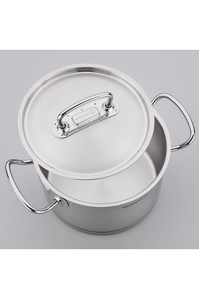 KORKMAZ Proline 9 Piece Cookware Set - Convenient and Practical