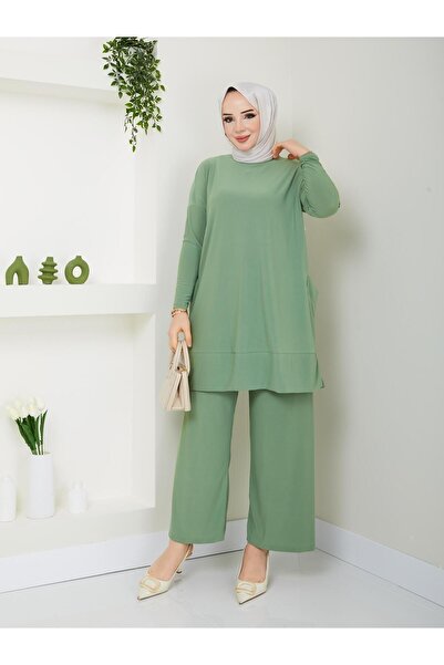 MODAMÜNASİP Costumul nostru cu pantaloni cu detaliu de buzunar Almina, foarte elegant, cu cele mai frumoase culori? ?