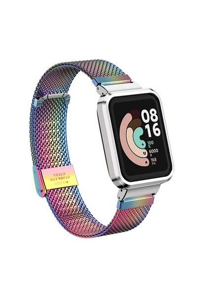 noktaks Xiaomi Redmi Watch (Mi Watch Lite) Compatible Band Krd-59 Metal Band