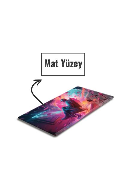 Decorita Techno Boy Glass Mouse Pad - Covoraș de masă din sticlă