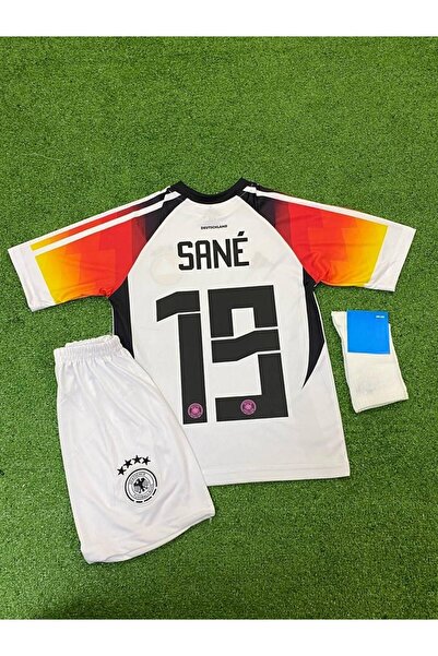 Alaturka Mix Almanya Milli Takım Leroy Sané Yeni Sezon Çocuk Forması Beyaz