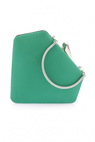 DGN Women's Evening Dress Portfolio Clutch Bag Sara Green 3333152