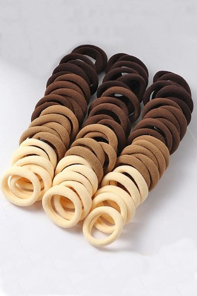 Diloshtrend Design Set of 100 Elastic Coffee Buckles