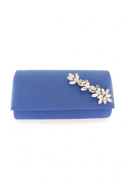 DGN Satin Saks Evening Dress Portfolio Bag - 51063152