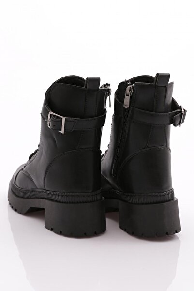 DGN K9036 Kadın Bot Siyah