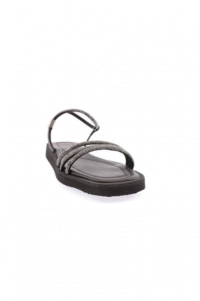 DGN Sandale de damă Silver Stone Black - Rând 6473372