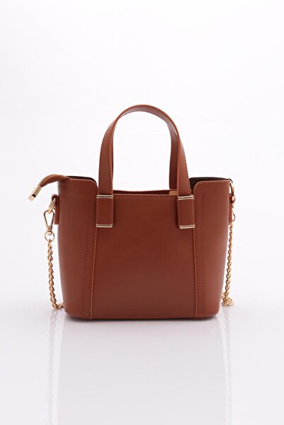 DGN Tan 602 Women's Wallet Attached Bag