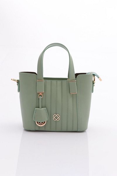 DGN 602 Women's Wallet Attached Bag Aqua Green