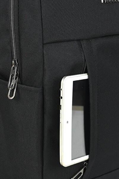 ATHLETIC Премиум раница - отделение за лаптоп, черна, 15.6-16" с включен размер LFR20604