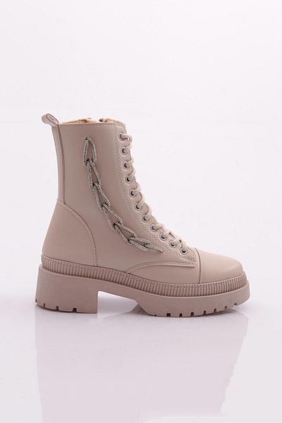 DGN Ecru Women's Boots - 101613421027