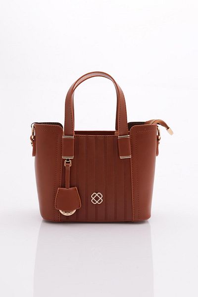 DGN Tan 602 Women's Wallet Attached Bag