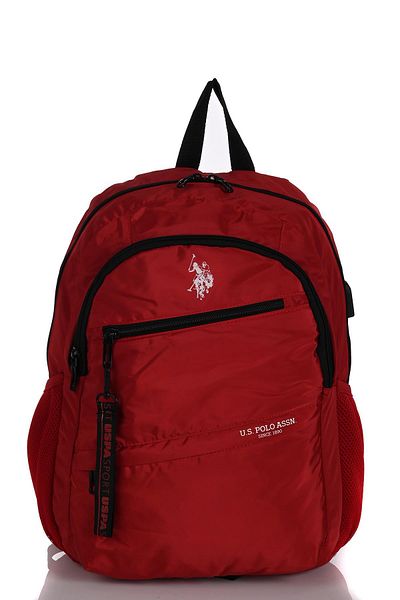 U.S. Polo Assn. U.S. Polo Assn. 22180 Rucsac roșu pentru școală
