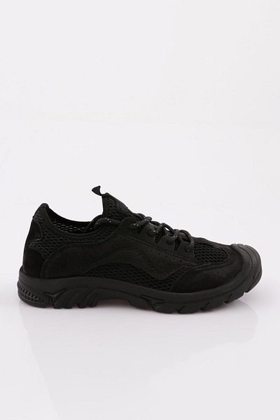 DGN Ανδρικά παπούτσια με κορδόνια casual sneacker Black Kasmire 2847428