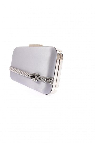 DGN 9270-22y Stoned Platinum Women's Evening Dress Portfolio Bag
