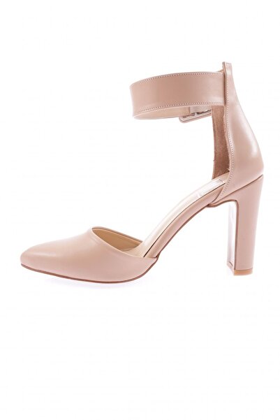 DGN Kadın Topuklu Ayakkabı Bej 421033910