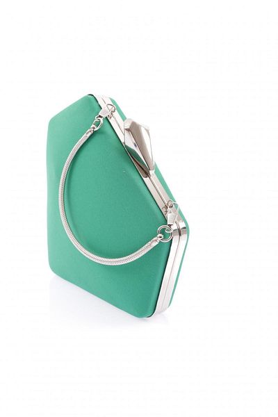 DGN Women's Evening Dress Portfolio Clutch Bag Sara Green 3333152