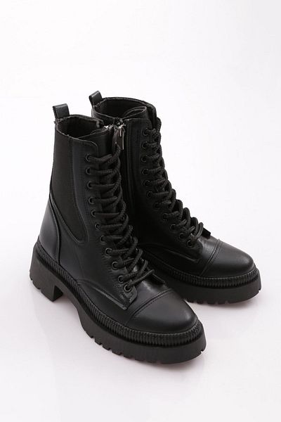 DGN K9020 Black Caviar - Women's Stretch Boots