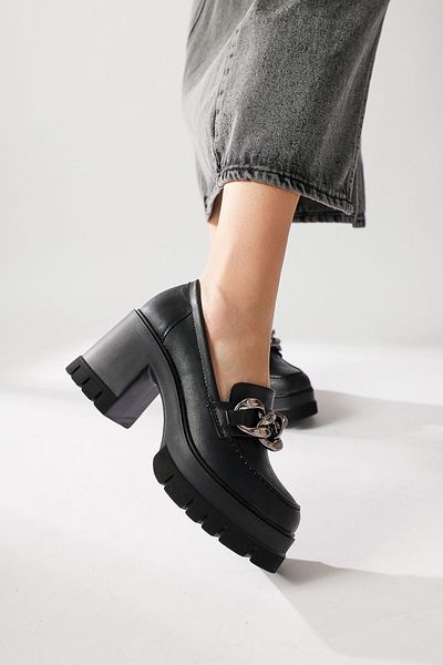 Limoya Pantofi casual de damă Chanpen cu cataramă neagră cu platformă
