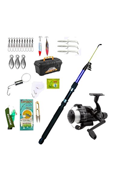 Avlivari Alesta Ranger Tele 350 Cm Olta Kamışı- Avlivari CB240 Olta Makinası ...