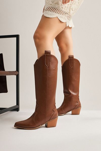 Limoya Γυναικείες μπότες Lhena Taba Western Pull-on