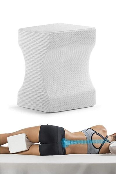 ORPEDOX White Orthopedic Pregnant Support Pillow Between Leg Pillow Pregnant Pillow Positioning Pillow