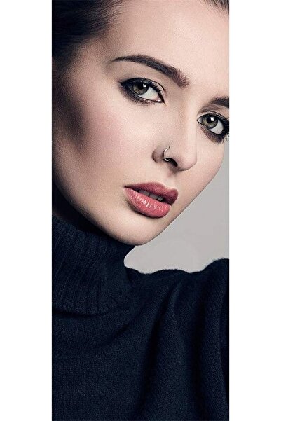 agbtasarım %100 G23 Titanyum "septum, Nose, Helix" "burun, Dudak, Kaş, Kıkırd...