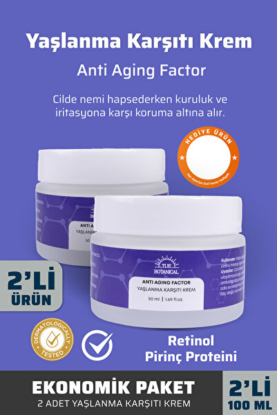 İkili Ekonomik Anti-Aging Krem - 50 ml Anti Aging Factor