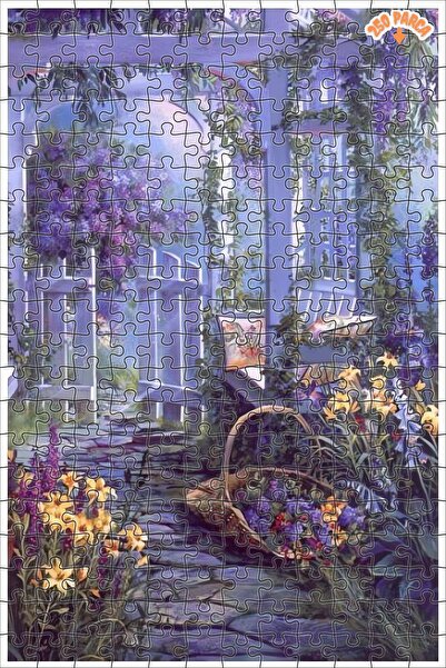 Teona Ahşap Bahçe Sırları Arasında Dekoratif Çift Katlı Çerçeveli Asılabilir ...