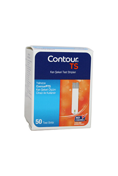 CONTOUR Ts Kan Şekeri Test Stribi 50'li