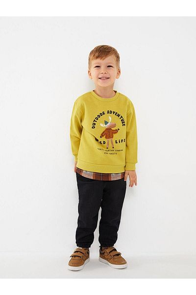 LC Waikiki LCW Baby - Basic Elastic Waist Jean Pants for Baby Boy