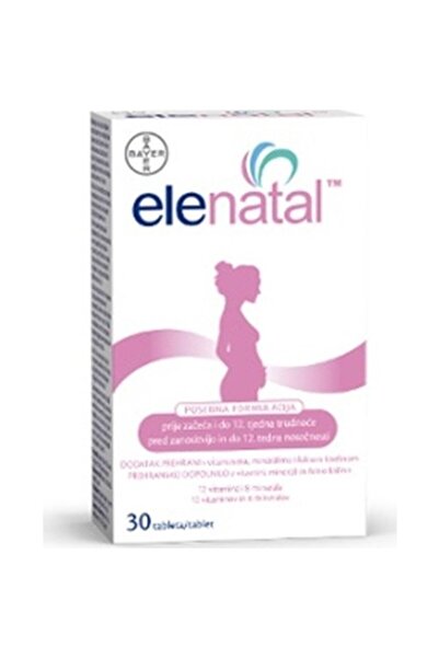 Bayer Elenatal 1 30 Tablets Food Supplement