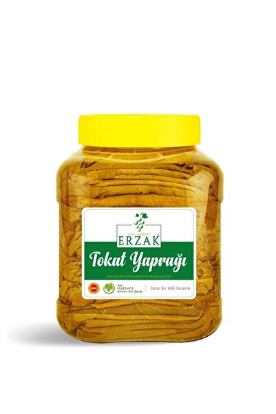 erzak kadın kooperatifi Salamura Tokat Yaprağı 1,5 Kg