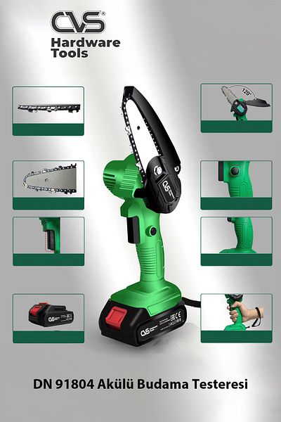 CVS Dn 91804 24V Rechargeable Pruning Saw 1500Mah / Cvs