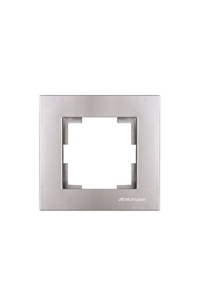 Mutlusan Single Frame Rita Metallic Inox 2220 800 1182