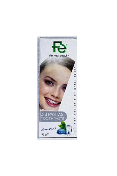 Fe 6 قطع من معجون أسنان التبييض المدخن - 90 جرام