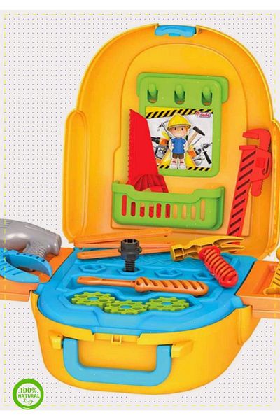 OMZ Technical Repair Set for Boys and Girls - Backpack and Montessori Toys