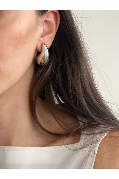 Junsui Accessories Drop Silver Earrings