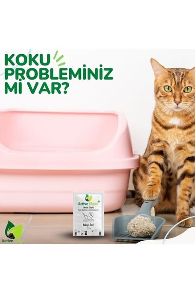 Active Clean Kedi Kumu Koku Giderici 10lu Set