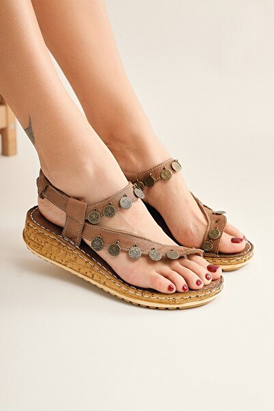 Limoya Жіночі сандалі з натуральної шкіри бузкового кольору, темно-кавового к...