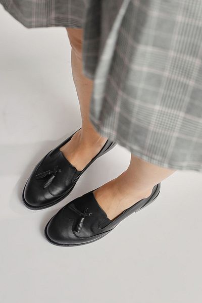 Limoya Dámské neformální boty Vinny Black Tassel