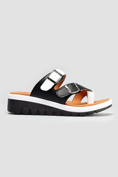 Limoya Γυναικείες παντόφλες Taya Black Comfort