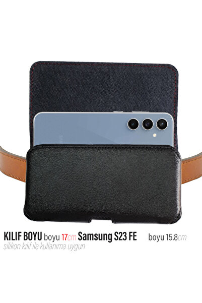 EXENAR Samsung S23 FE - Set compatibil de curea și husă din 2 piese