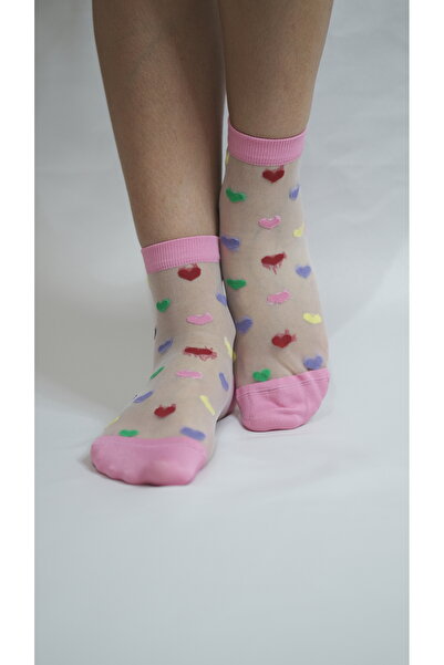 Slayt Japanese and Korean Agricultural Transparent Tulle Socks - Transparent ...