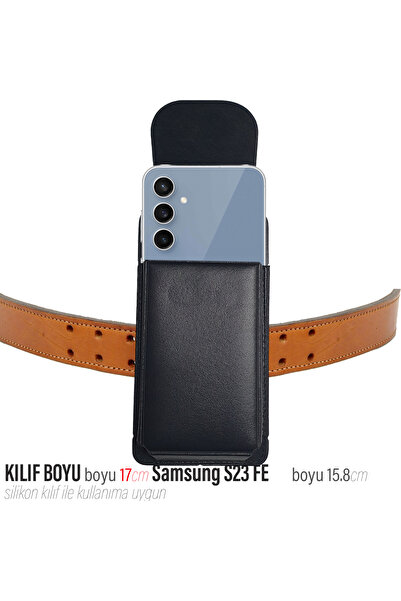 EXENAR Samsung S23 FE - Husă pentru telefon cu centură pentru talie (2 DIMENS...