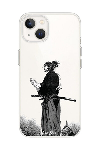 SUPER FRAME Iphone 13 Uyumlu Vagabond Tasarımlı Şeffaf Telefon Kılıfı
