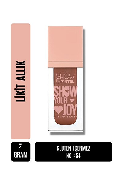 Pastel Show By Show Your Joy 24 Saat Nemlendirici Formül Likit Allık Blush 7 ...