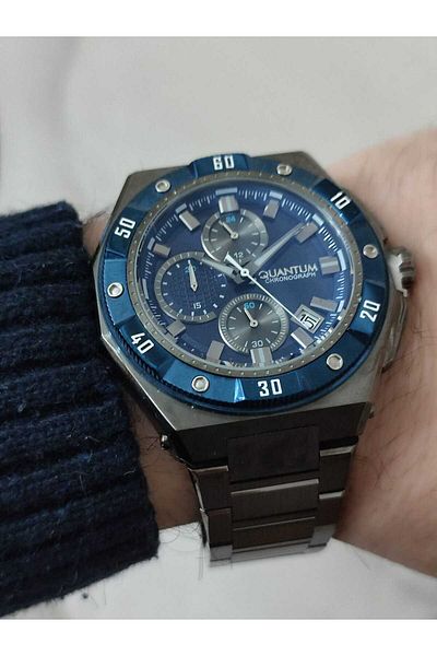 Quantum Hng1011 Steel Cord Men's Wristwatch Function 1738